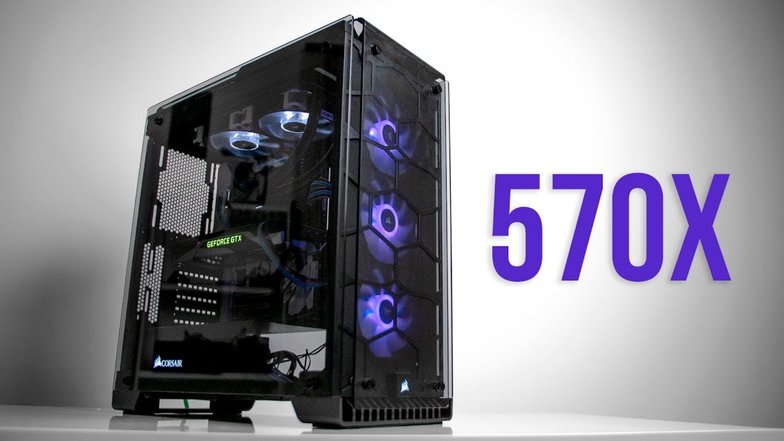 PC Gamer Corsair Crystal 570x